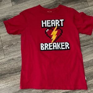 Place short sleeve  tshirt  boys size XXl red short sleeve